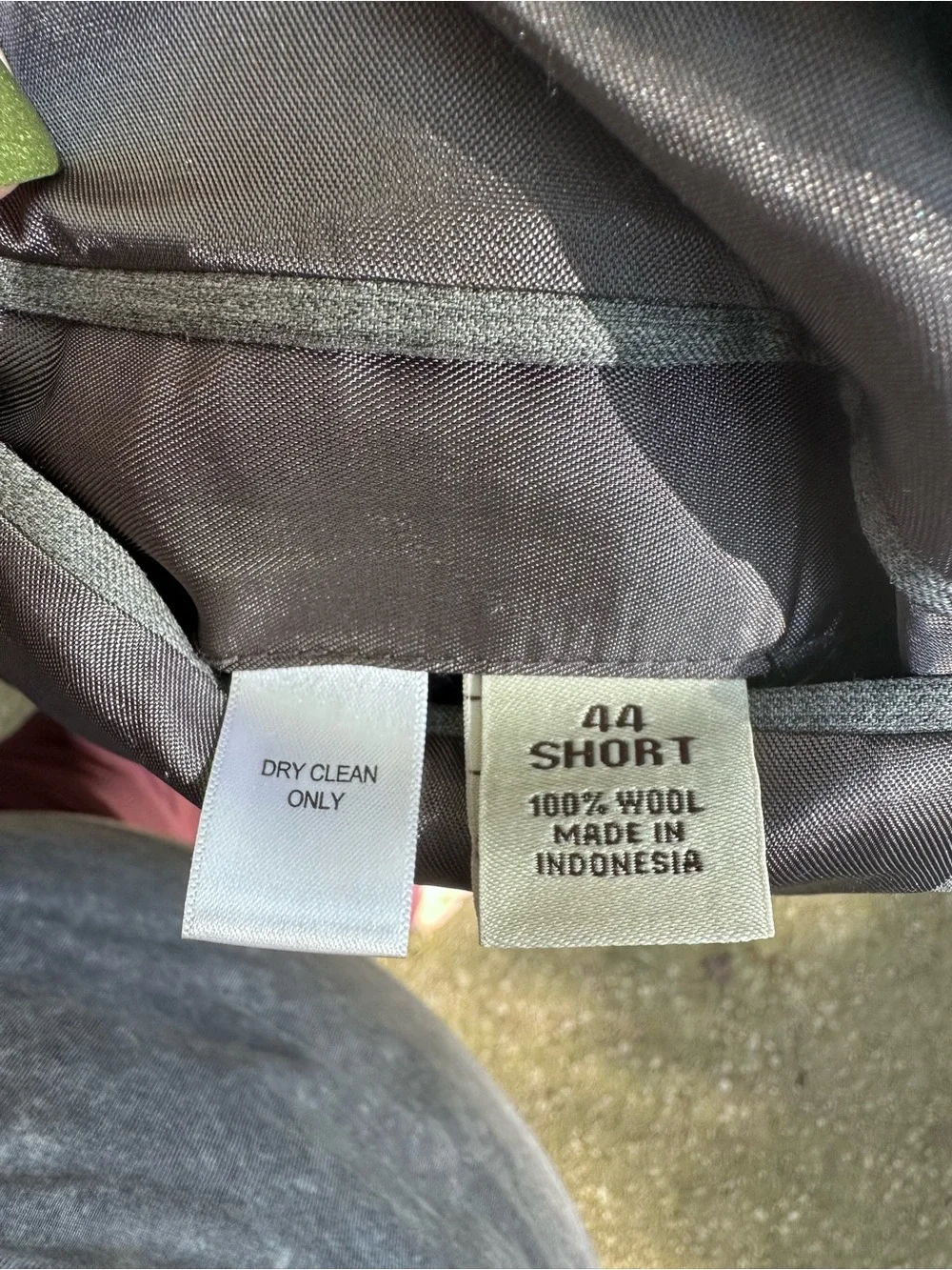 Pronto Uomo Light Gray Pinstripe Men's Blazer
